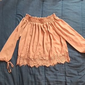 Summery off the shoulder top